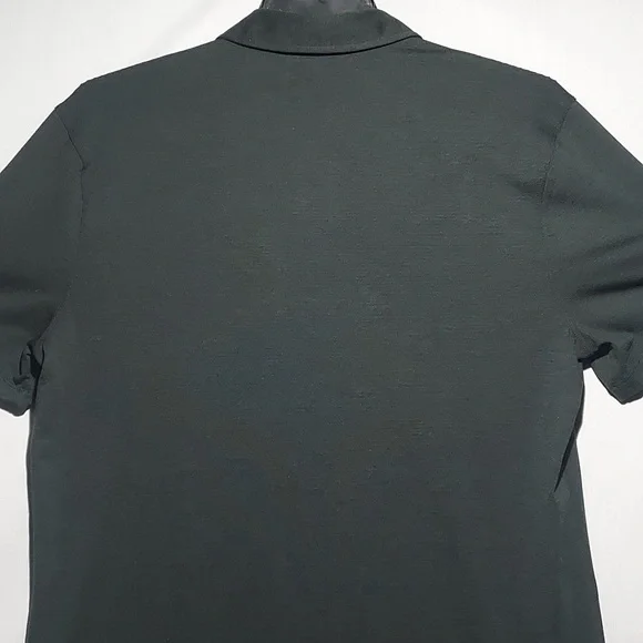 Lululemon Mens Golf Polo Black Size Medium - Picture 4 of 6